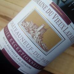 Châteauneuf du Pape Cuvée Exceptionnelle 2017 Domaine du Vieux Lazaret