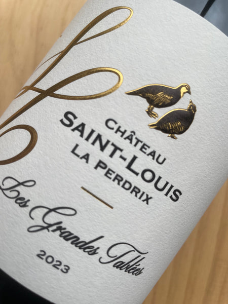 Château Saint Louis La Perdrix Les Grandes Tablées 2023