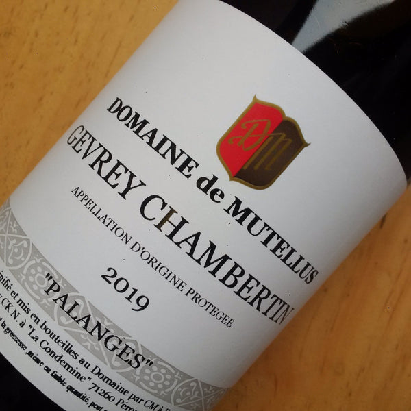 Domaine de Mutellus Gevrey Chambertin Palanges 2021