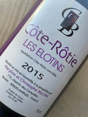 Maryline & Christophe Billon Côte Rôtie Les Elotins 2015