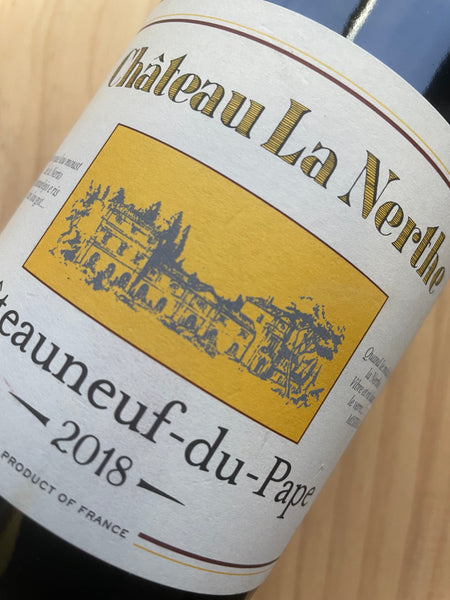 Château La Nerthe Châteauneuf du Pape 2018