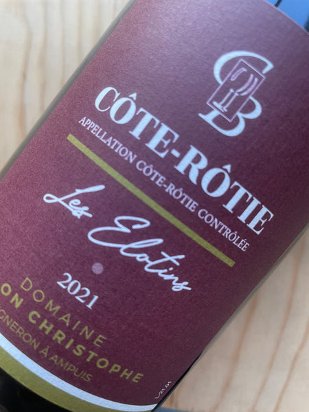 Maryline & Christophe Billon Côte Rôtie Les Elotins 2021
