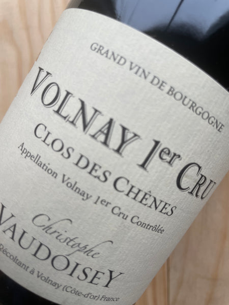 Christophe Vaudoisey Volnay 1er Cru Clos des Chênes 2019
