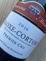 Domaine Meuneveaux Aloxe Corton Premier Cru 2016