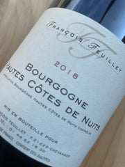 François Feuillet Bourgogne Hautes Côtes de Nuits 2018