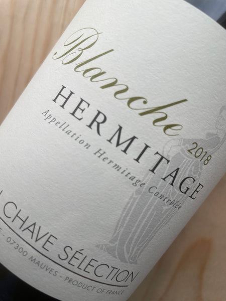 J.L Chave Sélection Hermitage Blanche 2018