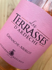 Vignerons Ardéchois Les Terrasses Grenache Merlot Rosé 2024