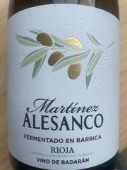 Bodegas Martínez Alesanco Blanco Fermentado en Barrica 2024
