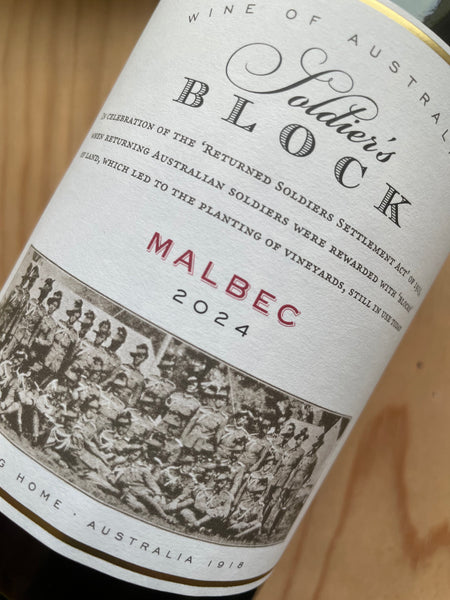 Soldier's Block Malbec 2024