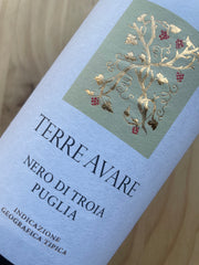 Terre Avare Nero di Troia 2022