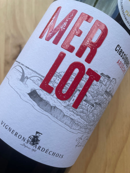 Vignerons Ardéchois Les Classiques Merlot 2023