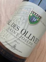Vignerons Ardéchois Saint Joseph Val des Ollivets 2021